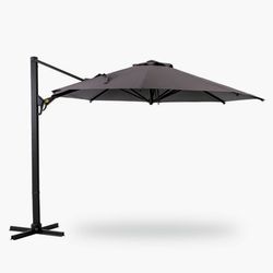 Cantilever 10 Foot Umbrella with Base