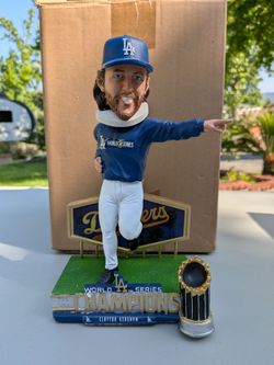 CLAYTON KERSHAW Los Angeles Dodgers 2020 World Series MLB Exclusive Bobblehead