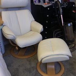 Genuine, leather, 360 swivel headrest seat