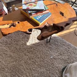 Wooden coffee table