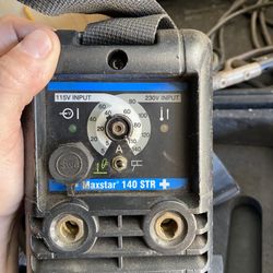 Miller Max star 140 TIG and Stick Welder