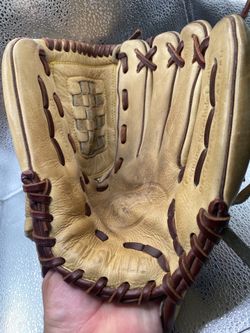 Louisville TPX 12 Leather Baseball Glove TPX1200H Tan Right Hand Throw Used RHT