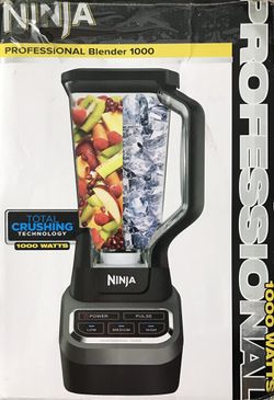 Batidora Ninja Professional Blend 1000 Watts Blender Licuadora