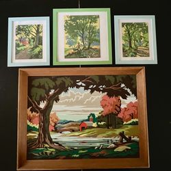 Vintage Paint By Numbers 