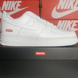 Supreme / Air Force 1 Low White Size 9.5 