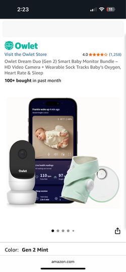 Owlet Sock & Camera