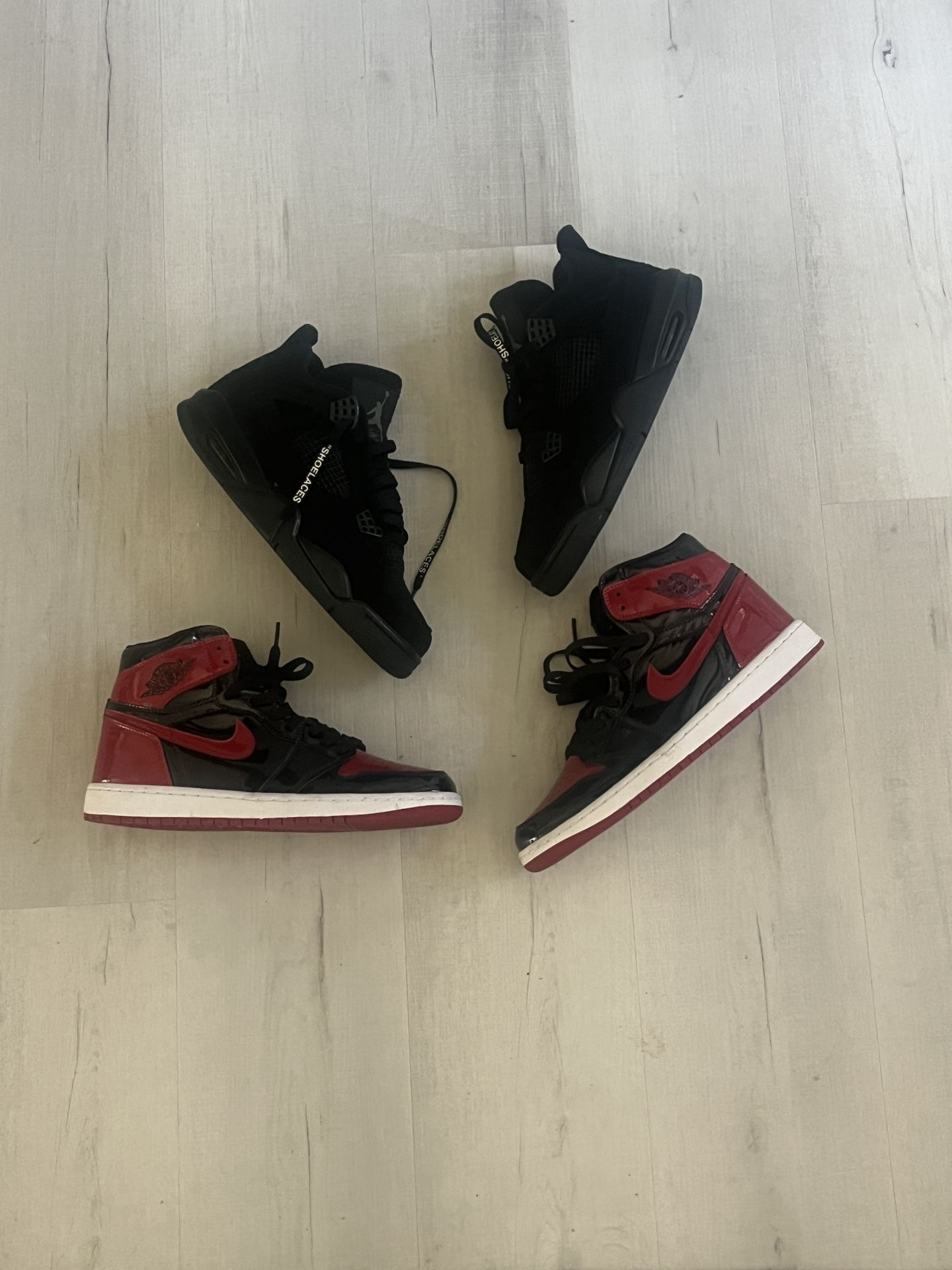 jordan 4 and jordan 1