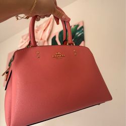 Pink Coach Bag
