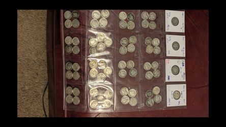 $50  On The Dollar only have Mercury, Roosevelt dimes and Washington quarters and 3 halves left
