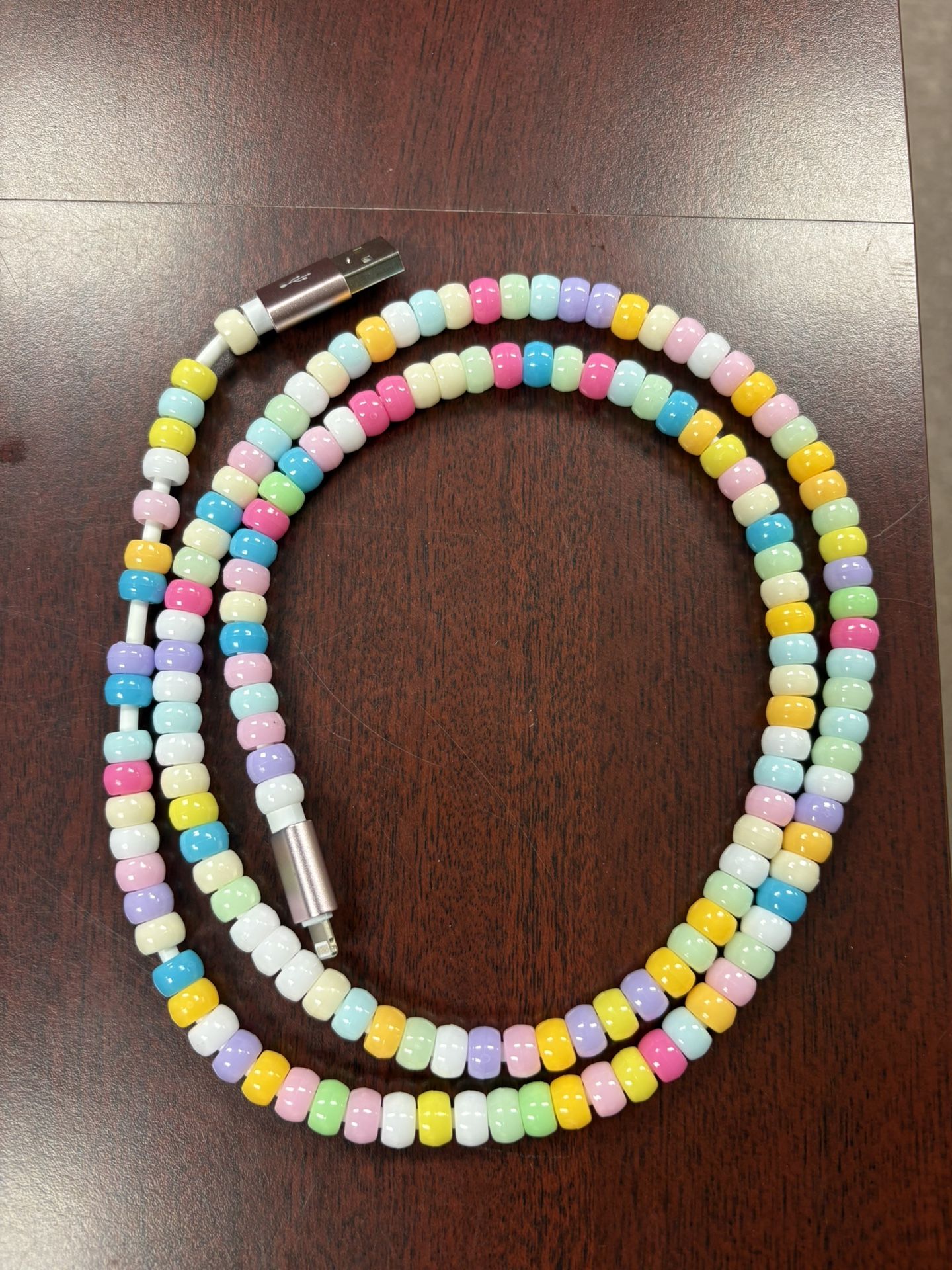 iPhone Beaded Charging Cable