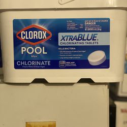 Clorox Pool&Spa XtraBlue 3-inch Chlorinating Tablets, for Swimming Pool Use, 5lb