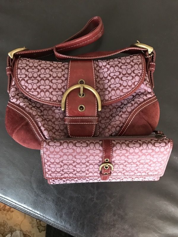 Coach hobo bag & wallet