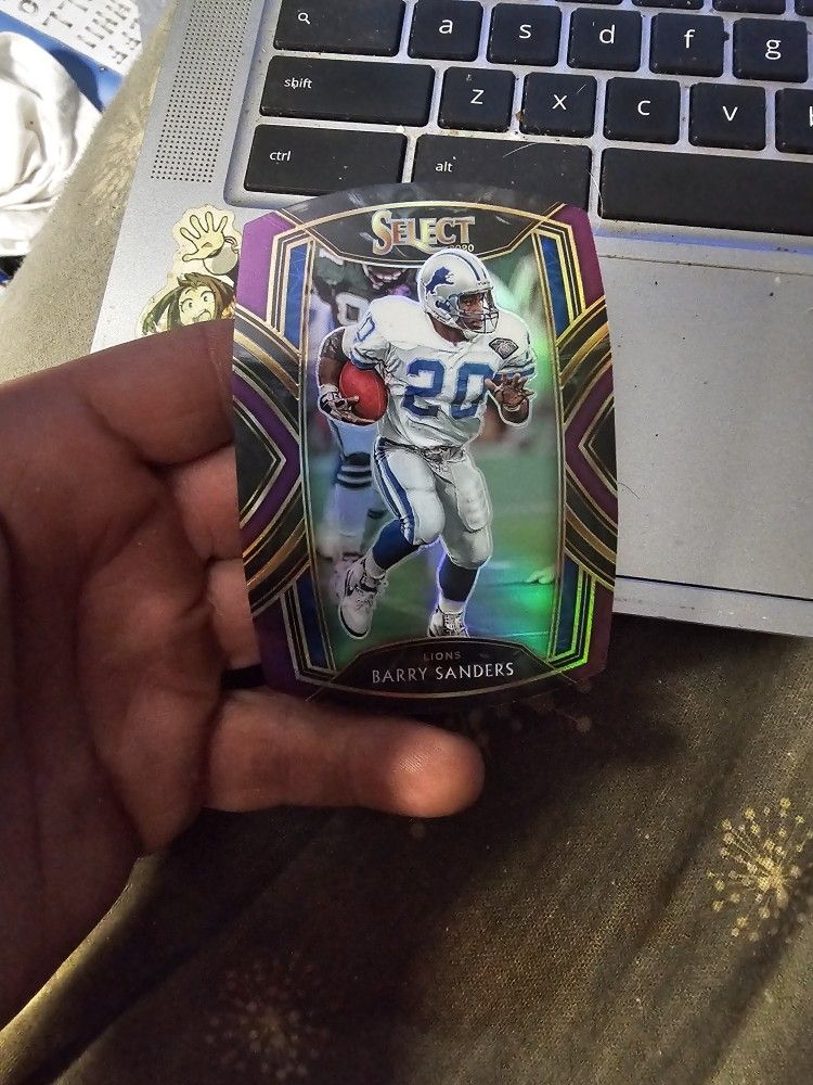 Barry Sanders Football Card