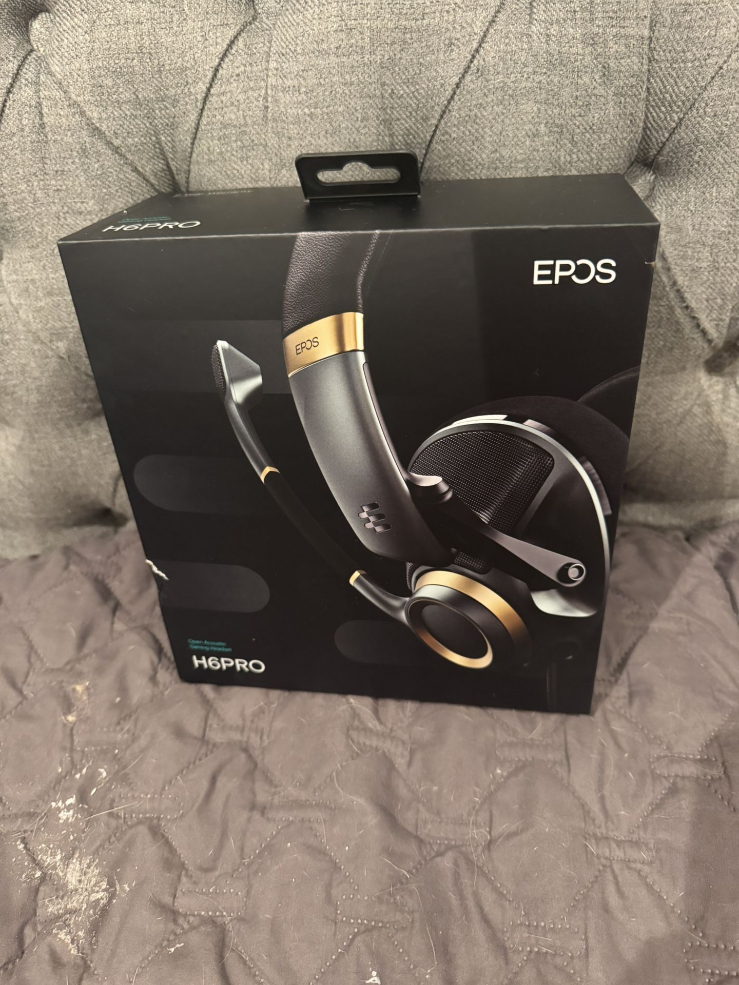 EPOS H6Pro - Open Acoustic Gaming Headset with Mic - Lightweight Headband