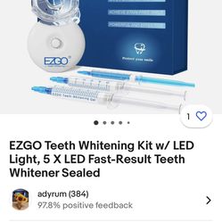EZGO Teeth Whitening Kit 