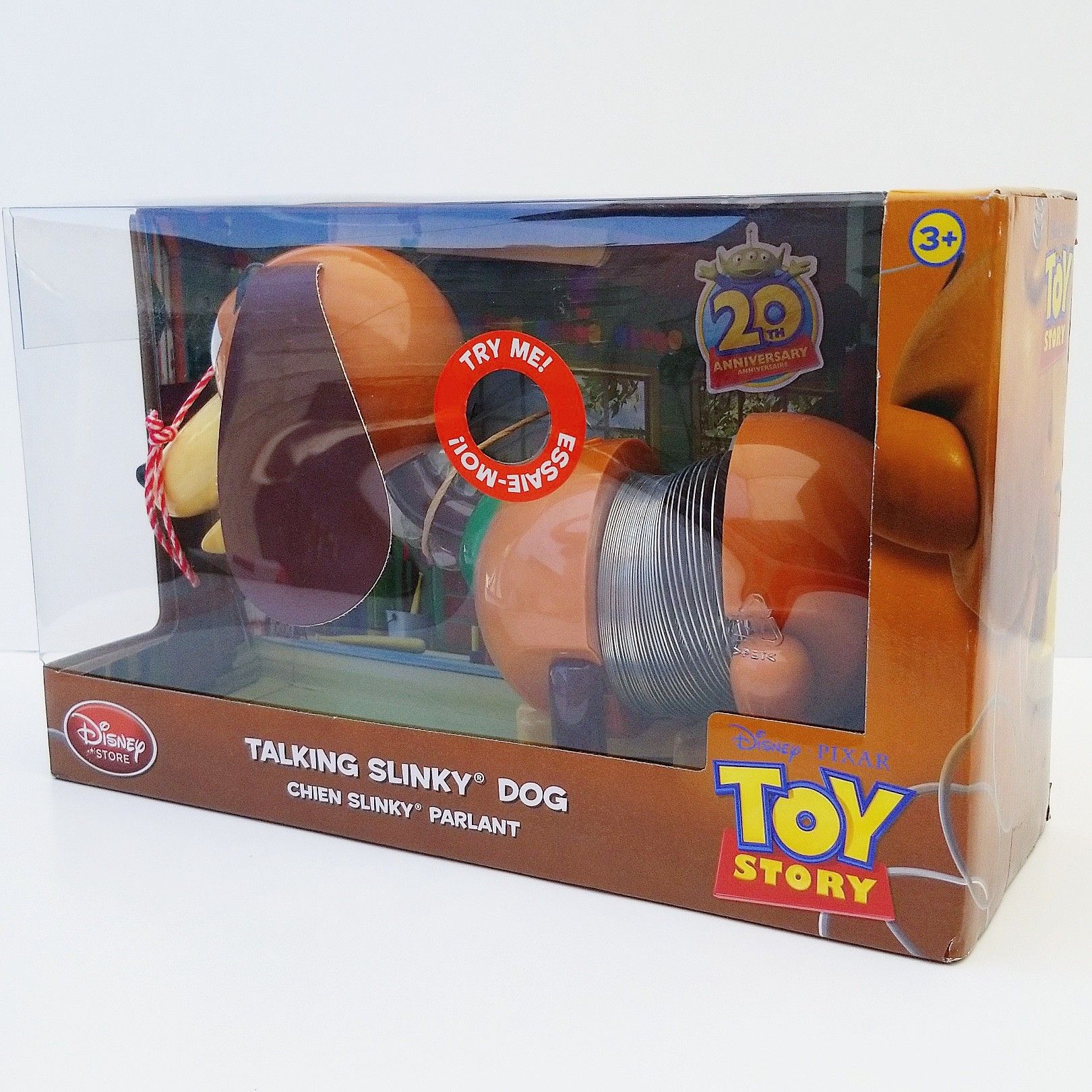 Talking slinky dog 2025 disney store