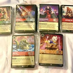 Disney Lorcana- Reign Of Jafar- Rare And Foil Cards 