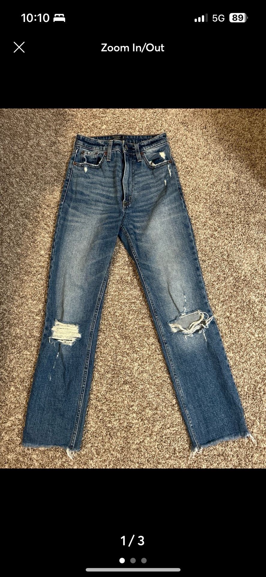 Abercrombie & Fitch Straight Jeans