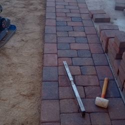 🌿🏡Paver Travertine BBQ Tree Trimming 