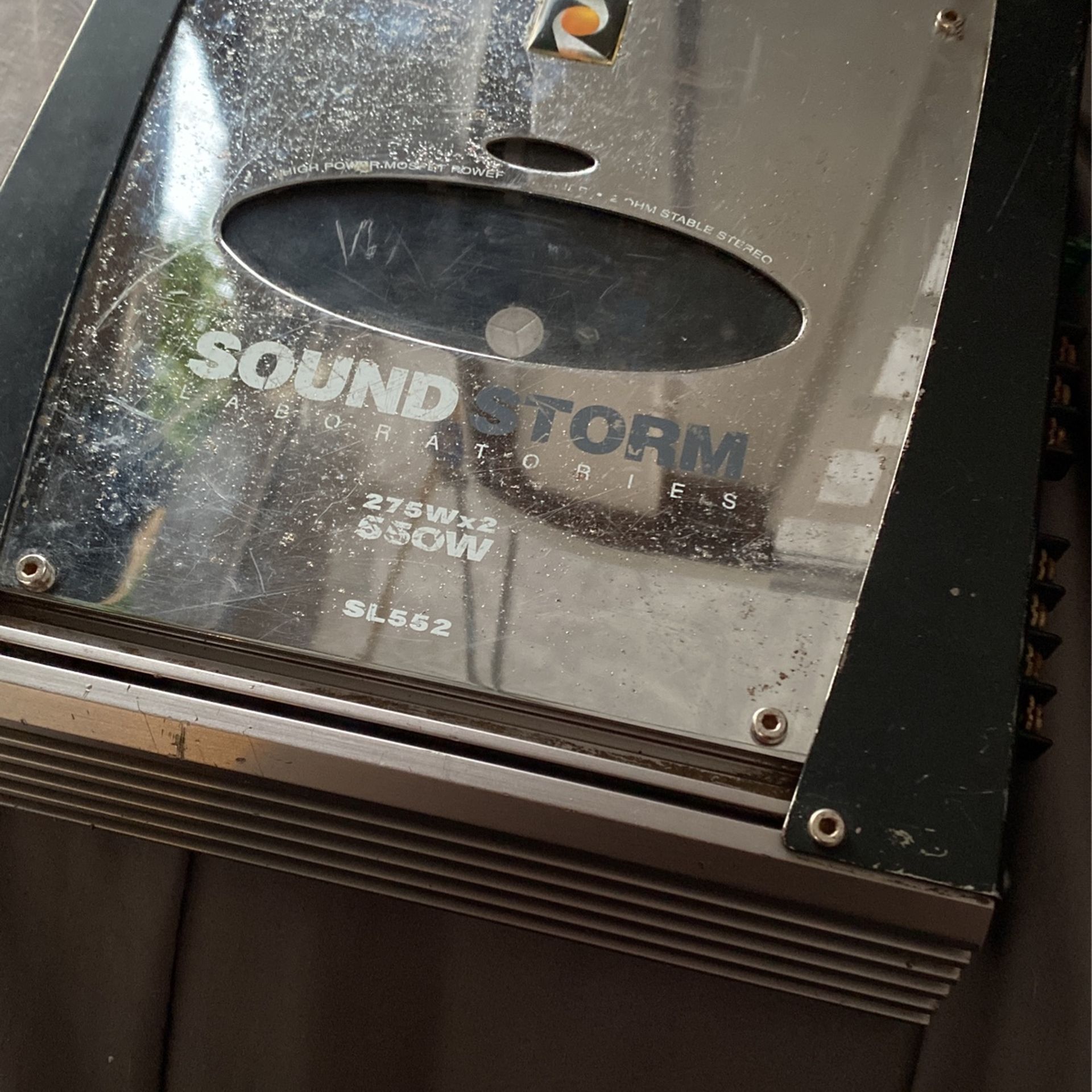 Sound Storm Car Amp