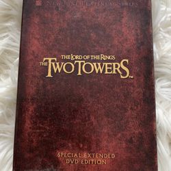 The Lord of the Rings: The Two Towers (DVD, 2003, 4-Disc Set, Platinum Series...