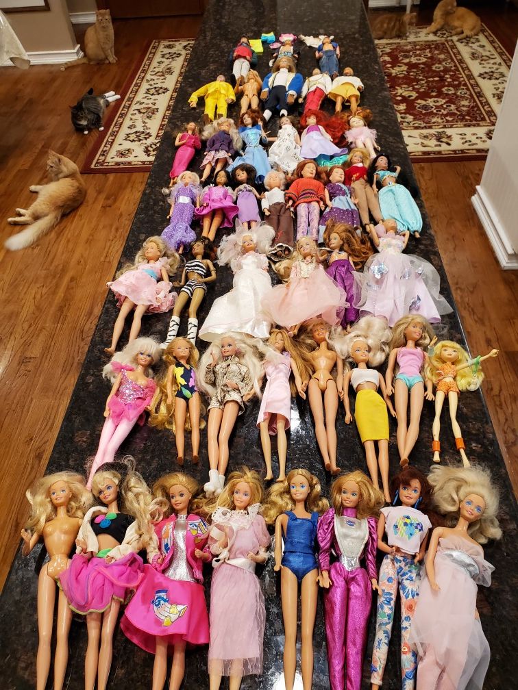 VINTAGE BARBIES AND OTHER MISC. DOLL'S