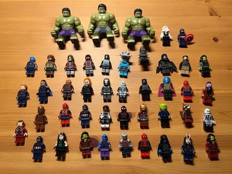 Lego Marvel Minifigures Rare Retired