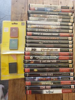 PlayStation 2 Games/ 8mb Memory Cards