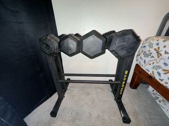 Dumbbell Set with Rack