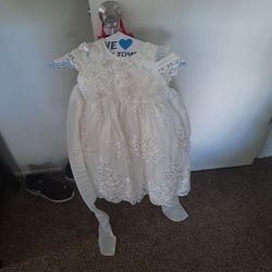 Baptism Dress/Vestido De Bautizo 