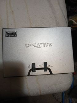 Creative USB sound blaster