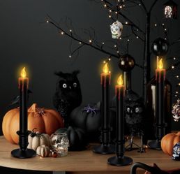 Halloween Decoration Light Up Candles 
