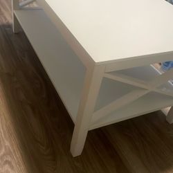 White Coffee Table