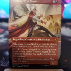 Magic The Gathering Custom Proxy Delina, Wild Mage