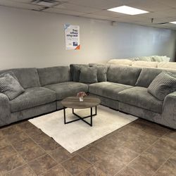 Modular Sectional Couch Sofa New Lindyn *Delivery!!*