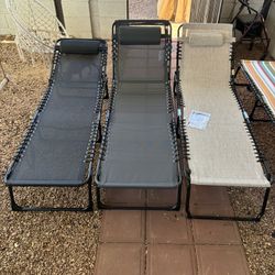 Price per Each. Outsunny Folding Outdoor Chaise Lounge Chair Tanning Chair with 5-Level Adjustable