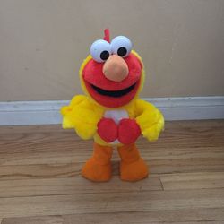 Sesame Street Chicken Dance Elmo Feature 13 Inch Plush, Dancing Plush, Stuffed Animal, Kids Toys