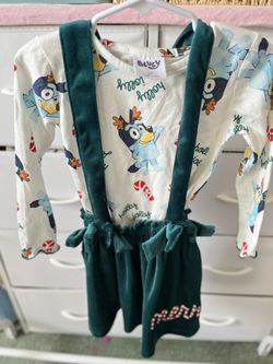 Bluey Toddler Girl Xmas Set