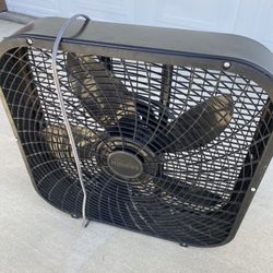 Black fan