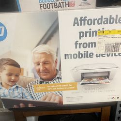 HP Wireless DeskJet 2680 Printer Scanner 