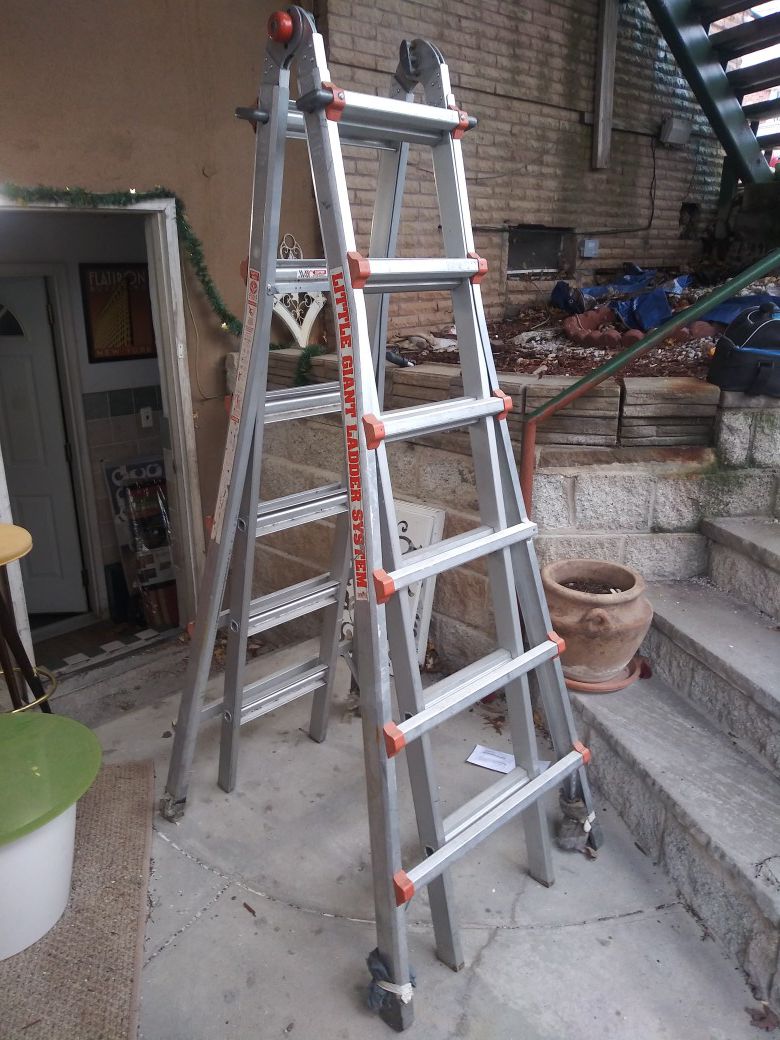 Little Giant extension ladder