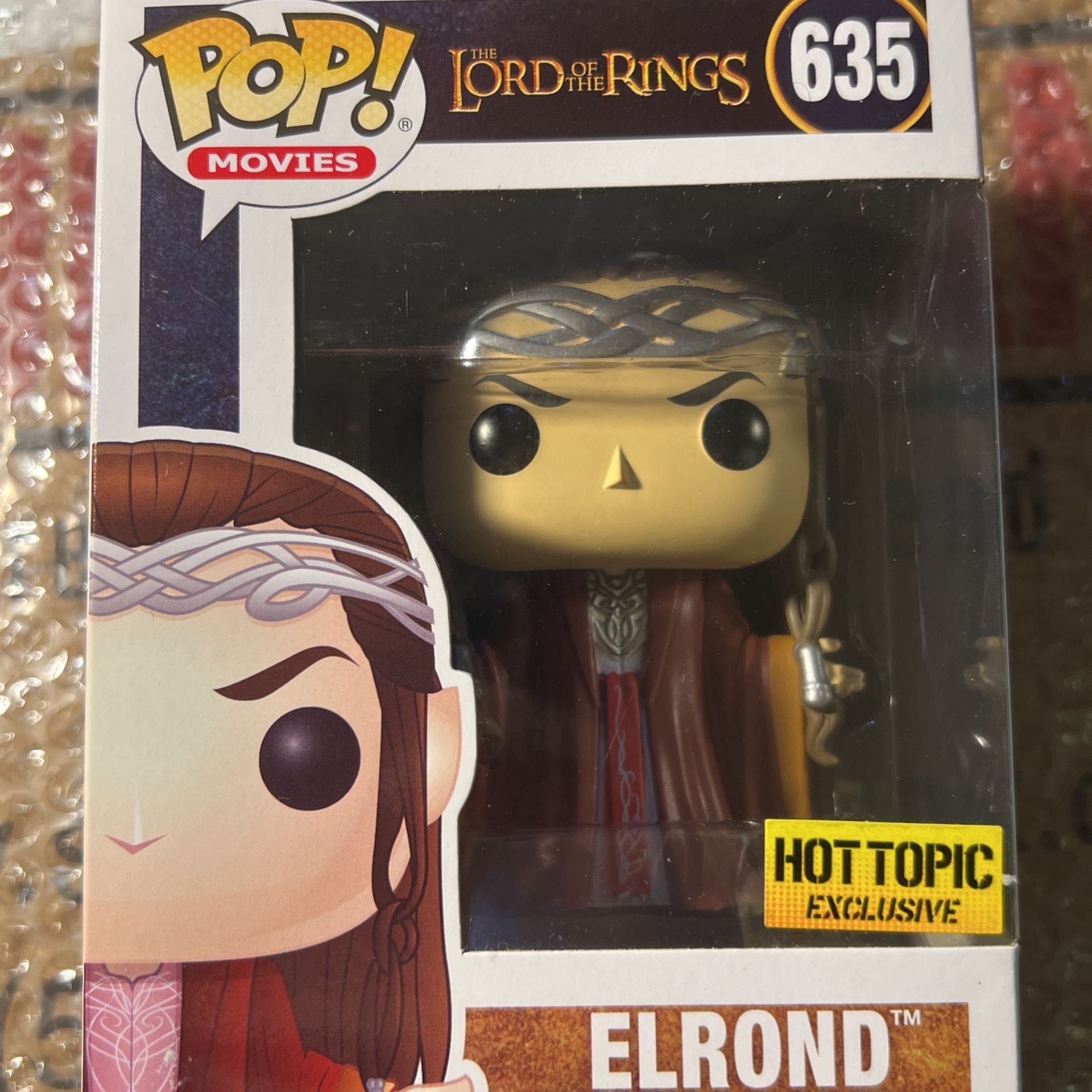 Funko Pop Lord Of The Rings - Elrond 635 - Hot Topic Exclusive