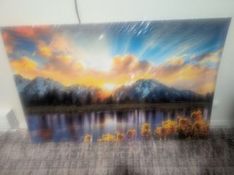 32"x 48" Grand Tetons picture