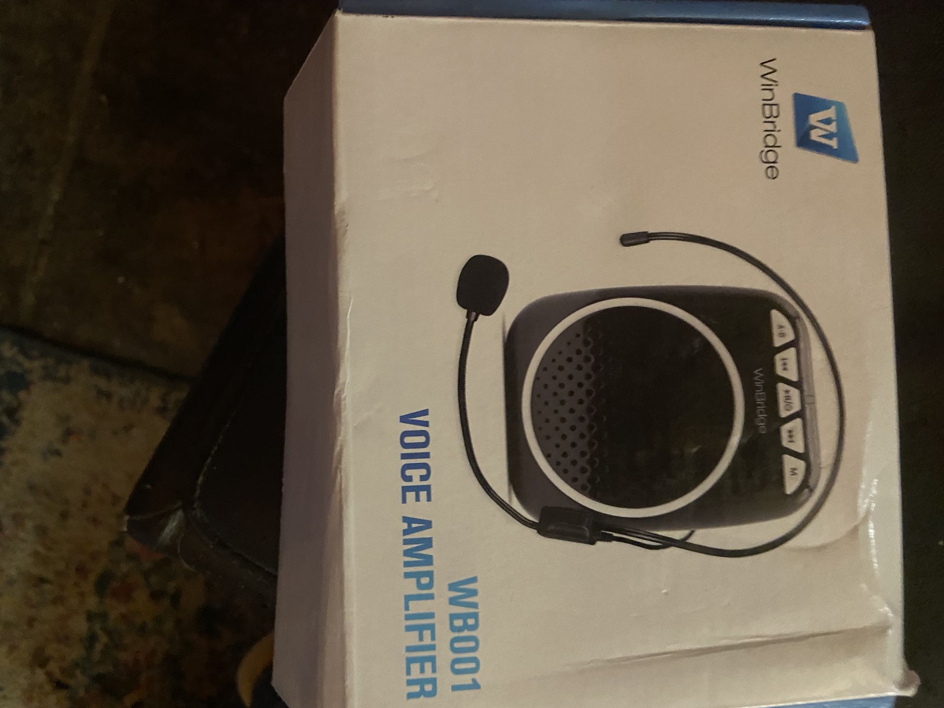 Voice Amplifier Microphone Bran New In Box