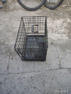 Pet cage for a dog or cat temporary