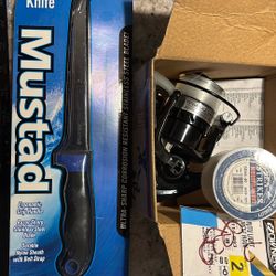 Fishing Starter Lot JDM 6000 PLUS Extras