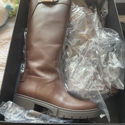 Coach Brown Tall Boots 5.5