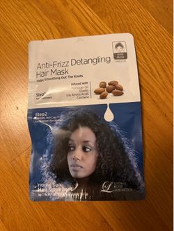 Anti frizz detangling hair mask