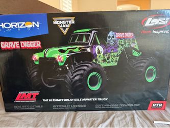 Factory Sealed Losi Grave Digger LMT 4WD RTR Monster Truck