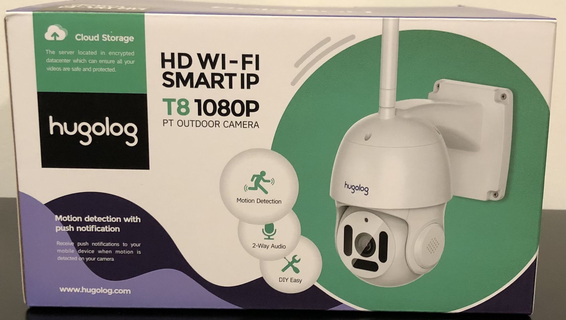 HD Wi - FI SMART IP T8 1080P PT OUTDOOR CAMERA